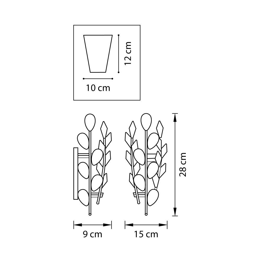 Lightstar (9157/1W) Бра ISABELLE 1х40W G9 ХРОМ (в комплекте) Lightstar (9157/1W) Бра ISABELLE 1х40W G9 ХРОМ (в комплекте)